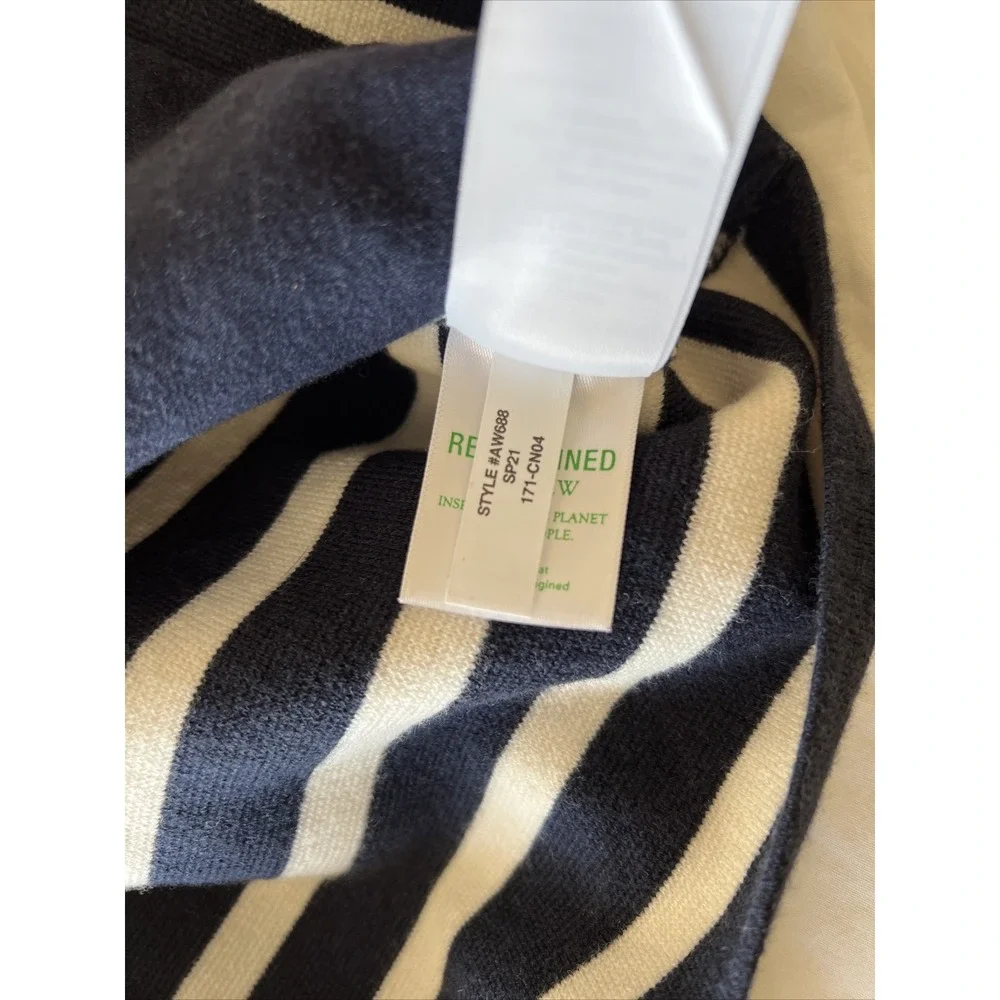J. Crew Camille shrunken sweater blazer stripe Size Small Classic Career Preppy